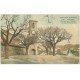 carte postale ancienne 06 CANNES. Clocher Eglise du Mont Chevalier 1906