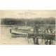 carte postale ancienne 65 LOURDES. Le Lac et son Embarcadère 1921