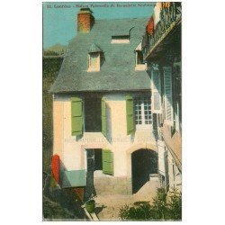 carte postale ancienne 65 LOURDES. Maison Bernadette Soubirous 1930