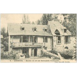 carte postale ancienne 65 LOURDES. Moulin de Bernadette Soubirous