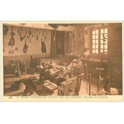 carte postale ancienne 65 LOURDES. Musée Château-Fort. Salle Folk-Lore n°20