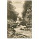 carte postale ancienne 01 SAINT-GERMAIN-DE-JOUX. Cascades vieille Tournerie et Gorges Semine 1920