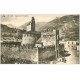 carte postale ancienne 65 LUZ-SAINT-SAUVEUR. Eglise des Templiers 1927