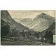 carte postale ancienne 65 ROUTE DE GAVARNIE. La Brèche de Roland 1906