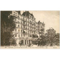 carte postale ancienne 06 CANNES. Grand Hôtel du Parc 105