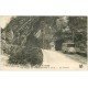 carte postale ancienne 65 ROUTE DE PIERREFITTE à LUZ-SAINT-SAUVEUR. Le Tunnel avec Tramway