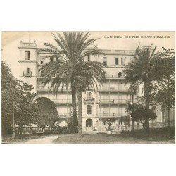 carte postale ancienne 06 CANNES. Hôtel Beau Rivage. Giletta
