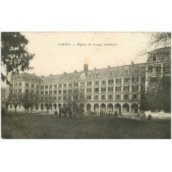 carte postale ancienne 65 TARBES. Hôpital du Grand Séminaire 1919