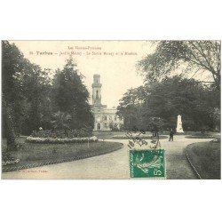 carte postale ancienne 65 TARBES. Jardin Massey et Muséum 1912