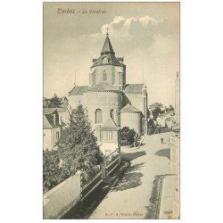 carte postale ancienne 65 TARBES. La Cathédrale