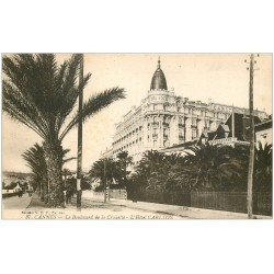 carte postale ancienne 06 CANNES. Hôtel Carlton 37