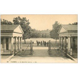 carte postale ancienne 65 TARBES. Le Quartier Larrey. Caserne Militaires