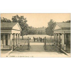 carte postale ancienne 65 TARBES. Le Quartier Larrey. Caserne Militaires