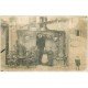 65 TARBES. Rare Carte Photo l'apéritif à la Buvette Ecurie Remise 1919