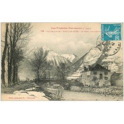 carte postale ancienne 65 VIEILLE-AURE. Le Pont 1926