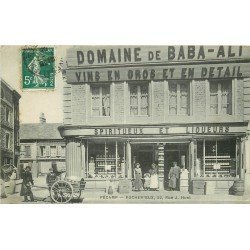 76 FECAMP. Rocherieux. Domaine Baba-Ali rue Huet 1908 Vins et Spiritueux