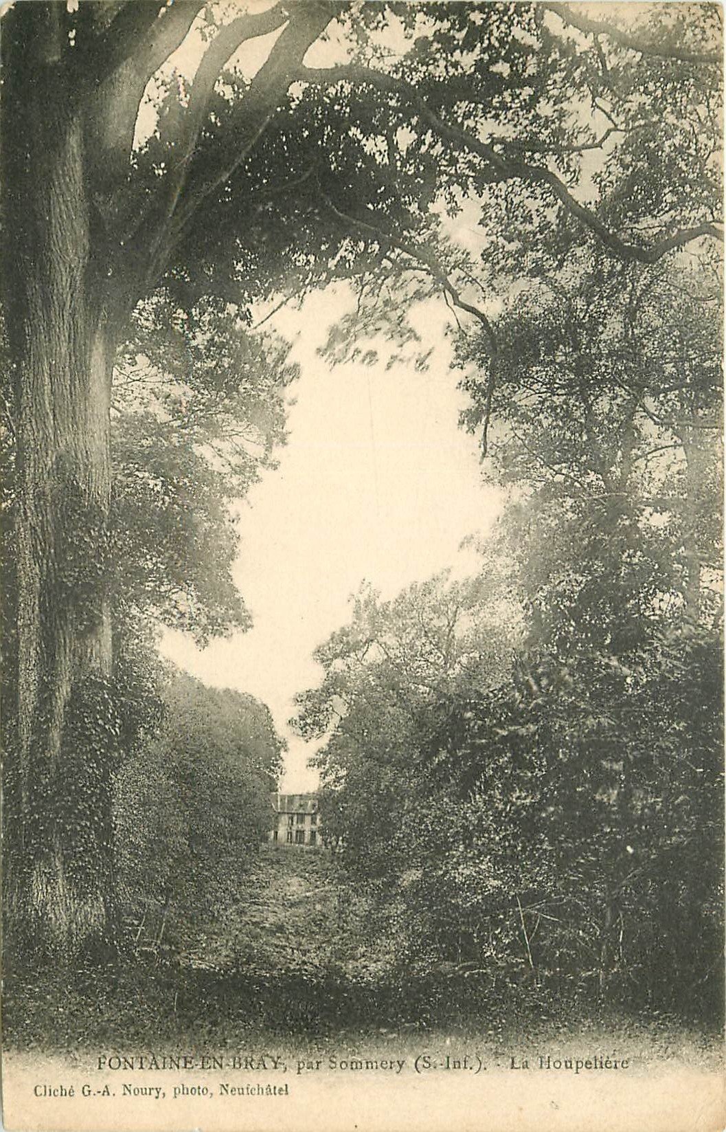carte postale ancienne 76 FONTAINE-EN-BRAY. La Houppelière par Sommery