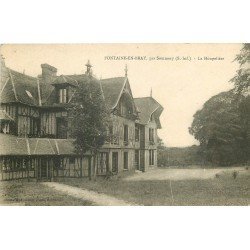carte postale ancienne 76 FONTAINE-EN-BRAY. La Houppelière par Sommery 1925