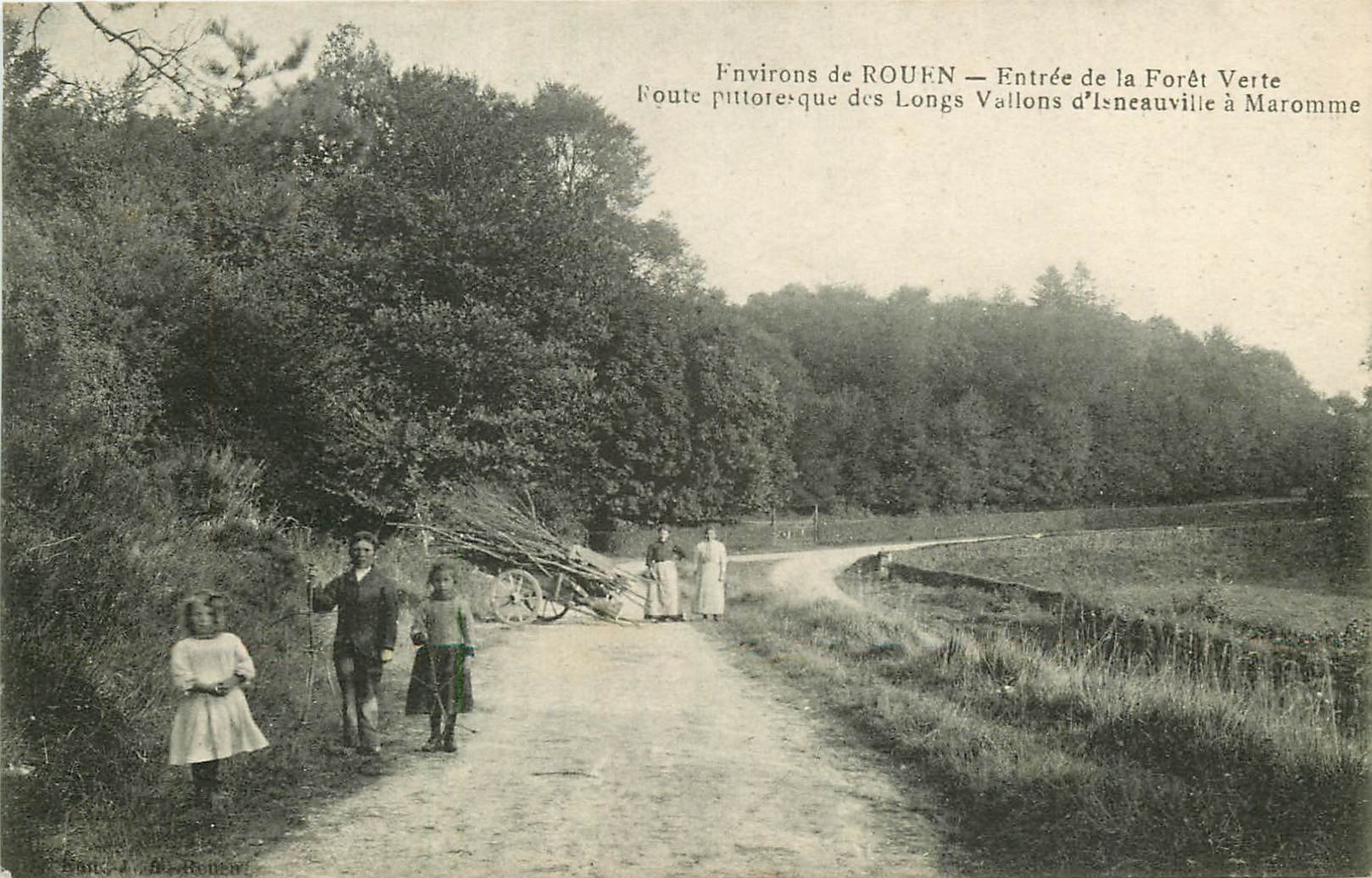 76 FORET VERTE. Route des Longs Vallons Isneauville à Maromme