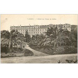 carte postale ancienne 06 CANNES. Hôtel du Prince de Galles 121