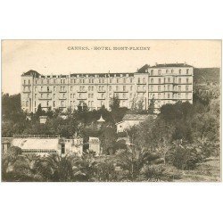 carte postale ancienne 06 CANNES. Hôtel Mont-Fleury