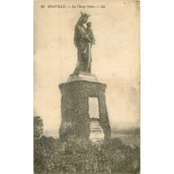 carte postale ancienne 76 GRAVILLE. La Vierge Noire