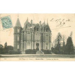 carte postale ancienne 76 GODERVILLE. Château du Bon Air 1906