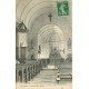 carte postale ancienne 76 HOUQUETOT. Intérieur Eglise