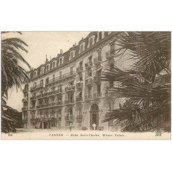 carte postale ancienne 06 CANNES. Hôtel Saint-Charles 623