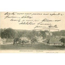 carte postale ancienne 76 HERICOURT-EN-CAUX. Le Village 1905