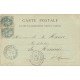 carte postale ancienne 76 JUMIEGES. Abbaye 1903. Pour La Remuée