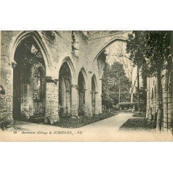 carte postale ancienne 76 JUMIEGES. Abbaye ogives