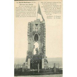 carte postale ancienne 76 LA BOUILLE MOULINEAUX. Monument de la Défense