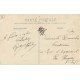 carte postale ancienne 76 LA POTERIE. Phare du Cap d'Antifer 1908. Poinçon du Facteur