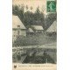 carte postale ancienne 76 LILLEBONNE. La Ferme du Val-Infray 1911 animation