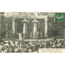 carte postale ancienne 76 LILLEBONNE. Le Cid au Théâtre Romain 1907 A