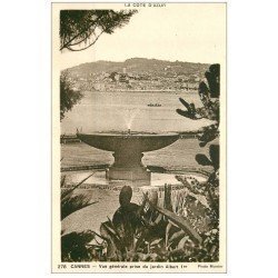 carte postale ancienne 06 CANNES. La Petite Fontaine Jardin Albert Ier 278