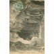 carte postale ancienne 76 LA BOUILLE. Grotte de Caumont 1906