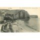 carte postale ancienne 76 LES PETITES DALLES. La Plage