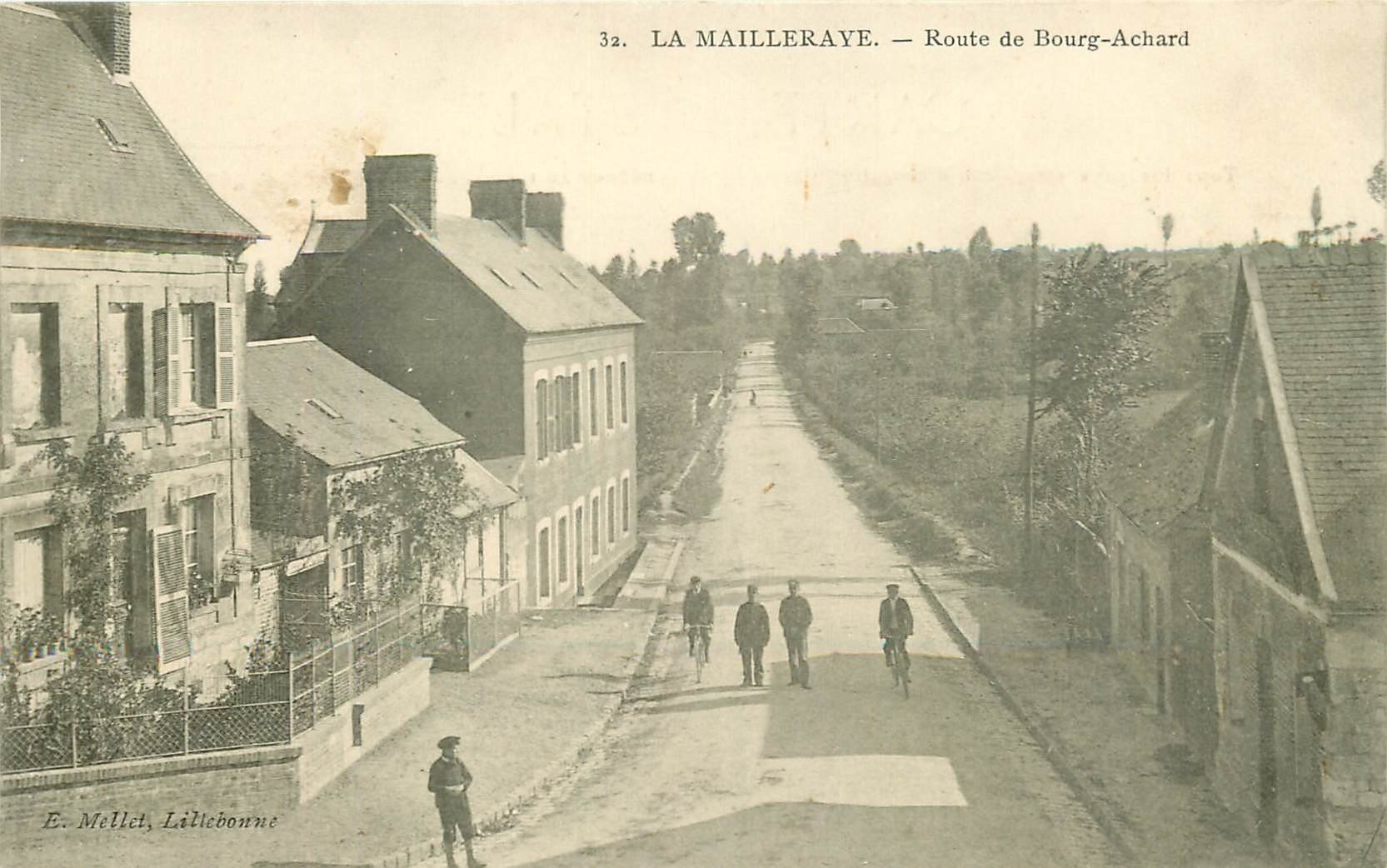 76 LA MAILLERAYE. Route de Bourg-Achard