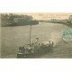 carte postale ancienne 76 DIEPPE. Le Furet Bateau promenade 1905