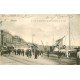 carte postale ancienne 76 DIEPPE. La Gare Maritime arrivée du Paquebot et Locomotive 1904