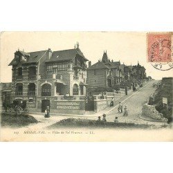 carte postale ancienne 76 MESNIL-VAL. Villas du Val Heureux vers 1905