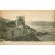 carte postale ancienne 76 MESNIL-VAL. Corniche et Tour Talbot