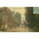 76 MESNIL-VAL. Superbe carte toilée vers 1905