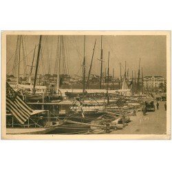carte postale ancienne 06 CANNES. Le Port 1930 Yvon