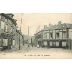76 MAROMME. Rue Jean Besselièvre Café Industrie Epicerie au Rendez-vous des Travailleurs