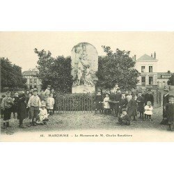 76 MAROMME. Monument Besselièvre nombreux Ecoliers
