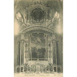 carte postale ancienne 76 MONTIVILLIERS. Eglise Autel