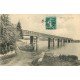 carte postale ancienne 76 ORIVAL. Le Pont 1910